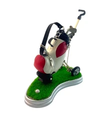 Письменный набор «Гольф» (pul cart) (20×20.5×11.5 см) красный купить в интернет магазине подарков ПраздникШоп