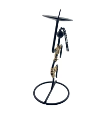Подсвечник «Африканская Грация» металл (18 см) купить в интернет магазине подарков ПраздникШоп