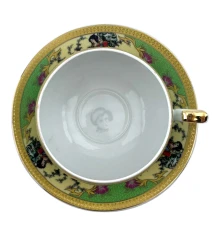 Чашка+блюдце фарфор (210 мл) (ACS129-3) «Восточная грация» (h-6 см купить в интернет магазине подарков ПраздникШоп