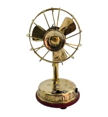 Миниатюрный настольный вентилятор из бронзы купить в интернет магазине подарков ПраздникШоп