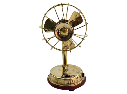 Миниатюрный настольный вентилятор из бронзы купить в интернет магазине подарков ПраздникШоп