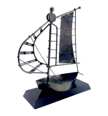 Техно-арт «Парусник» (26×22.5×9 см) купить в интернет магазине подарков ПраздникШоп