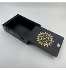 Шкатулка для рун и оберегов «Алатырь» (14×10.5×4 см) купить в интернет магазине подарков ПраздникШоп