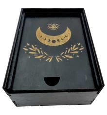 Шкатулка для викканских рун и карт Таро «Шкатулка Провидения» (16×12×7 см) купить в интернет магазине подарков ПраздникШоп