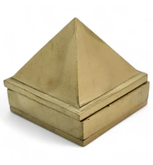 Пирамида энергетическая бронзовая (5×5×5 см) купить в интернет магазине подарков ПраздникШоп