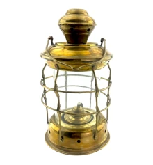 Керосиновая лампа латунная (26 см) купить в интернет магазине подарков ПраздникШоп