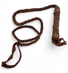 Кнут кожаный светло коричневый (235 см весь купить в интернет магазине подарков ПраздникШоп