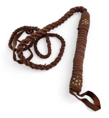 Кнут кожаный светло коричневый (235 см весь купить в интернет магазине подарков ПраздникШоп