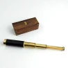 Подзорная труба в деревянном футляре (труба 31 см футляр 17.5×7×6 см)