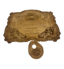 Спиритическая доска OUIJA «Античная» на немецком языке (49.5×29×0.8 см) купить в интернет магазине подарков ПраздникШоп