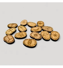 Руны «Ведьмины» (Викканские) светлые купить в интернет магазине подарков ПраздникШоп