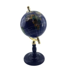Глобус с камнями на ножке (110 мм) купить в интернет магазине подарков ПраздникШоп