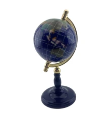 Глобус с камнями на ножке (110 мм) купить в интернет магазине подарков ПраздникШоп