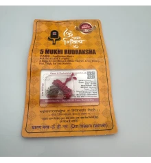 Амулет-талисман Рудракша 5 Мукхи (5 Ликов) купить в интернет магазине подарков ПраздникШоп