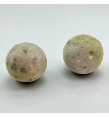 Шары массажные из белого нефрита в футляре (d-5 см) купить в интернет магазине подарков ПраздникШоп