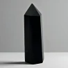 Кристалл обсидиана в форме башни (полированный, высота 7.5 см)