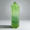 Кристалл зелёного кварца в форме башни (полированный, 7.5 см)