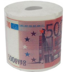 Туалетная бумага 500 евро  купить в интернет магазине подарков ПраздникШоп