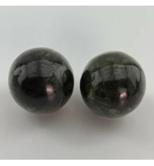 Шары массажные нефритовые в футляре (d-3.8 см) купить в интернет магазине подарков ПраздникШоп