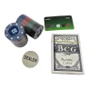 Набор для покера 40 фишек + колода карт BCG + жетон Dealer, в блистере