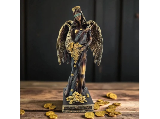 Фортуна с рогом изобилия (33×16×12 см) купить в интернет магазине подарков ПраздникШоп