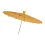 Зонтик из бамбука и шелка желтый (55×82 см) купить в интернет магазине подарков ПраздникШоп