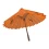 Зонтик из бамбука и шелка оранжевый (55×82 см) купить в интернет магазине подарков ПраздникШоп