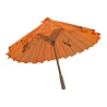Парасолька з бамбука та шовку помаранчева (55×82 см)