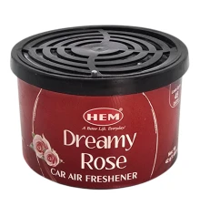 Ароматизатор для авто HEM Dreamy Rose в баночке купить в интернет магазине подарков ПраздникШоп