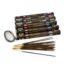 Smudging Indulgence Masala Gift Pack набор благовоний Palo Santo 5 ароматов плюс браслет купить в интернет магазине подарков ПраздникШоп