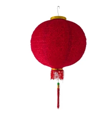 Фонарь китайский красный декоративный складной 40 см купить в интернет магазине подарков ПраздникШоп