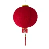 Ліхтар китайський червоний декоративний складаний 40 см