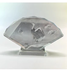 Веер хрустальный (19×27 см) купить в интернет магазине подарков ПраздникШоп