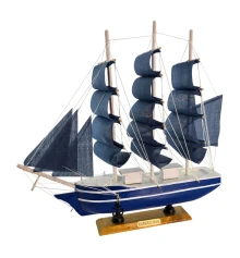 Модель парусника на подставке (33) (30.5×32×6.2 см) купить в интернет магазине подарков ПраздникШоп