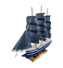 Модель парусника на подставке (33) (30.5×32×6.2 см) купить в интернет магазине подарков ПраздникШоп