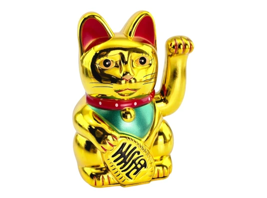 Кошка Манэки-нэко машущая лапой (12.82×9×7.2 см) купить в интернет магазине подарков ПраздникШоп