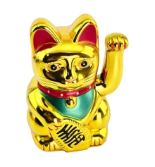 Кошка Манэки-нэко машущая лапой (12.82×9×7.2 см) купить в интернет магазине подарков ПраздникШоп