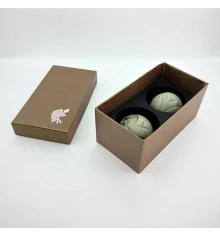 Шары массажные нефрит резные (d-4 см) купить в интернет магазине подарков ПраздникШоп