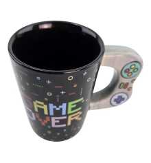 Чашка керамическая «GAME OVER» (380 мл) купить в интернет магазине подарков ПраздникШоп