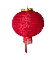 Фонарик китайский шелковый с символом удачи купить в интернет магазине подарков ПраздникШоп