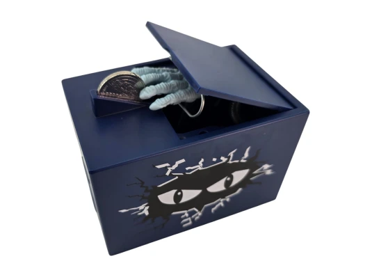 Интерактивная копилка «Рука Монстра» на батарейках (11×7 × 7.5 см) купить в интернет магазине подарков ПраздникШоп