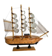 Модель парусника (21.5×24×4.5 см) купить в интернет магазине подарков ПраздникШоп