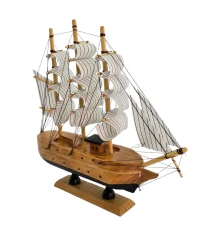 Модель парусника (21.5×24×4.5 см) купить в интернет магазине подарков ПраздникШоп