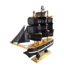 Модель парусника на подставке «Пиратский корабль» (16×15.5×3.5 см) купить в интернет магазине подарков ПраздникШоп
