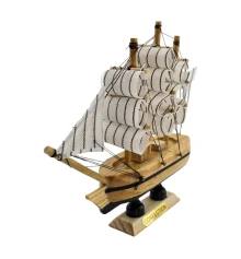 Модель парусника (13.7×13×3 см) купить в интернет магазине подарков ПраздникШоп