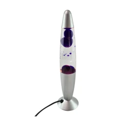 Лава Лампа фиолетовая (34×9×9 см) купить в интернет магазине подарков ПраздникШоп