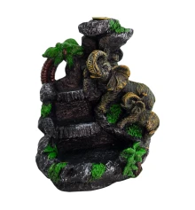 Подставка под благовония Back Flow «Слоны» (17×14.5×10.5 см) купить в интернет магазине подарков ПраздникШоп