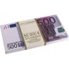 Денежный блокнот "пачка евро"