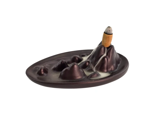 Подставка под благовония Back Flow «Туманная Гора» (15×7×6.5 см) купить в интернет магазине подарков ПраздникШоп