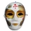 Маска карнавальная Венецианская папье-маше (25 см) A купить в интернет магазине подарков ПраздникШоп